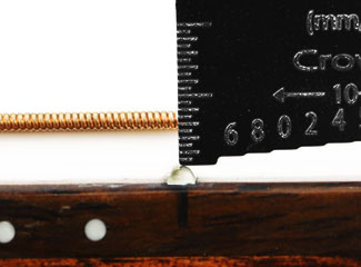 H-RG2 Fingerboard Radius Gauge