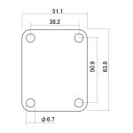 NBS-3NS Neck Plate Size