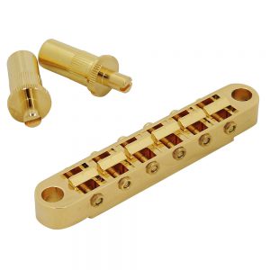 GE103BTG-BS GOTOH® T-O-M Bridge w/Brass Saddles