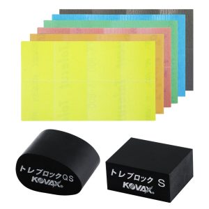 KFRP-KIT6 Kovax Finish Repairing Papers and Rubber Blocks for KFRP