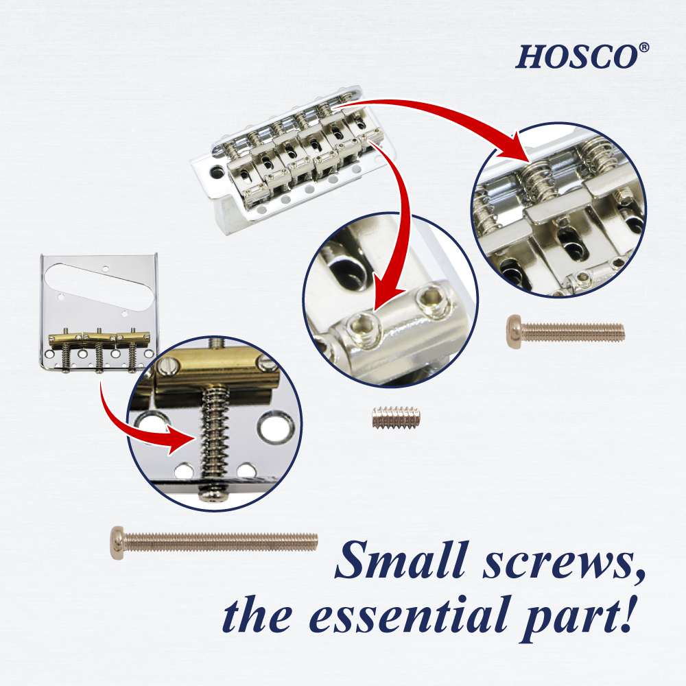 HOSCO saddle adjustment screws for ST/TL type bridges 