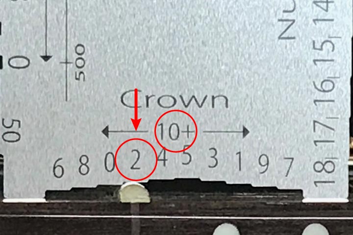 H-SG-G STEP GAUGE フレットの高さ