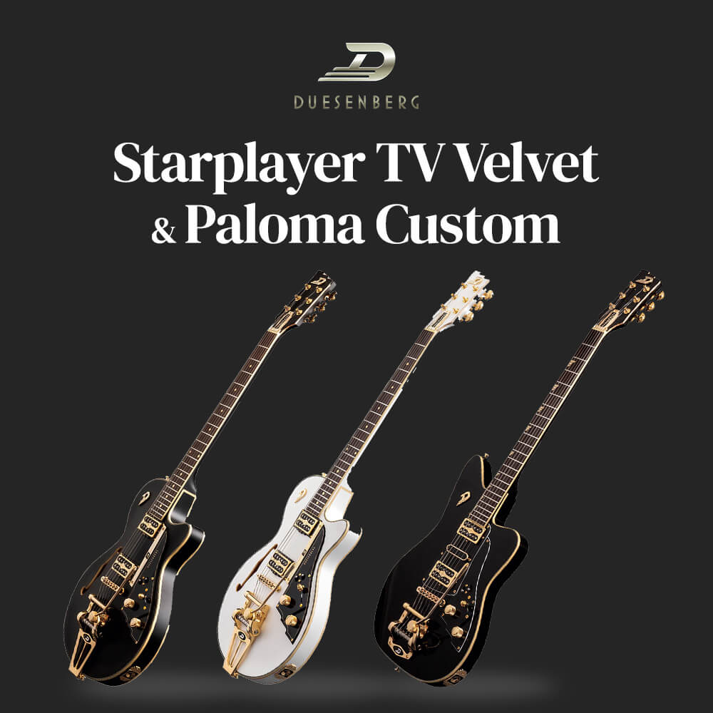Duesenberg2025年モデル「Starplayer TV Velvet ＆ Paloma Custom」